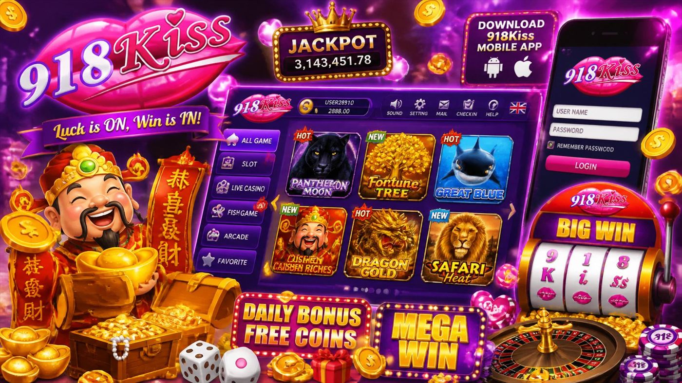 Download the 918Kiss mobile app for Android and iOS